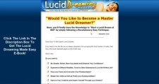 Lucid Dreaming Made Easy Review - Honest Review Of Lucid Dreaming Made Easy