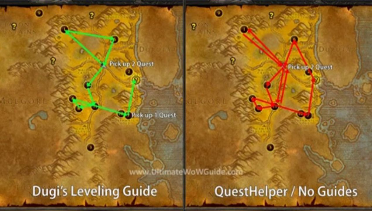 World of Warcraft WOW ultimate fast Leveling Guide Dugi's [HQ]