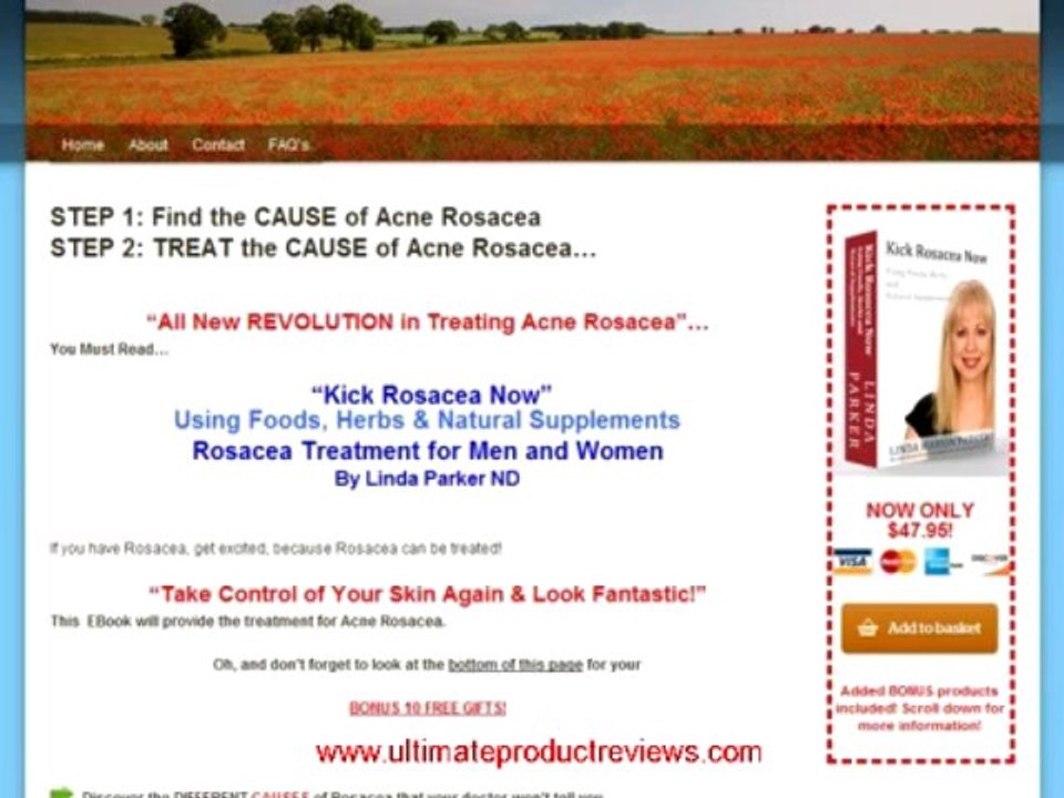 Akick Rosacea Nowa Using Foods, Herbs And Natural Supplements