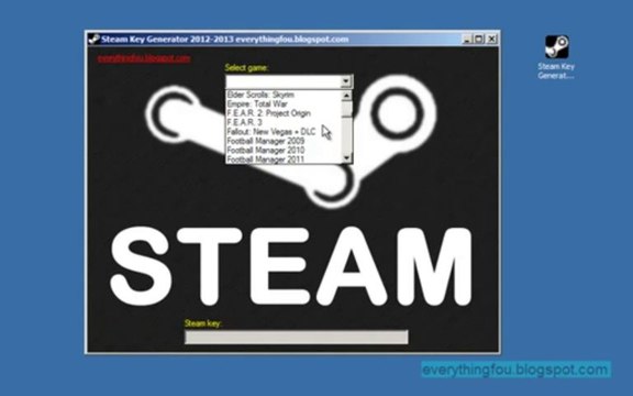 STEAM Keygen Download - Free steam games! UPDATED 2013