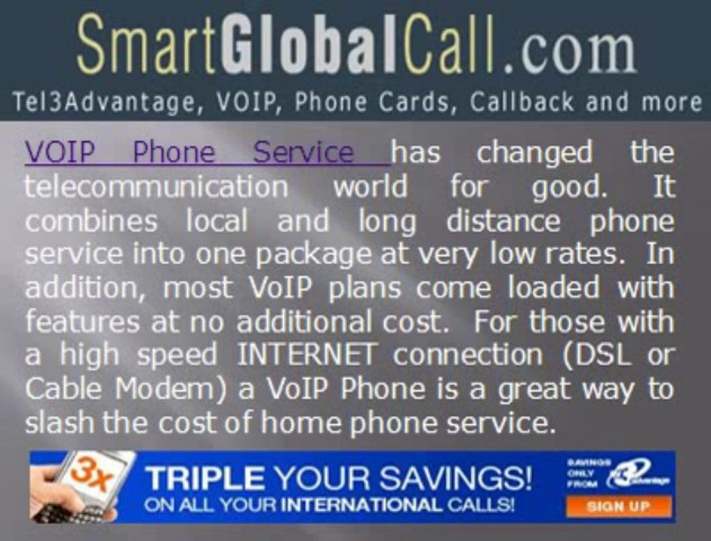 ⁣Free International Calls through International Calling Plan