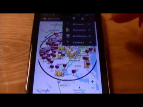 store locator on iPhone