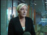 Marine Le Pen très 