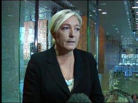 Marine Le Pen très satisfaite du résultat des cantonales à Brignoles - 07/10