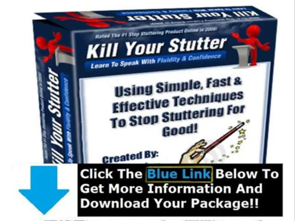 Kill Your Stutter Review + Kill Your Stutter Download Free