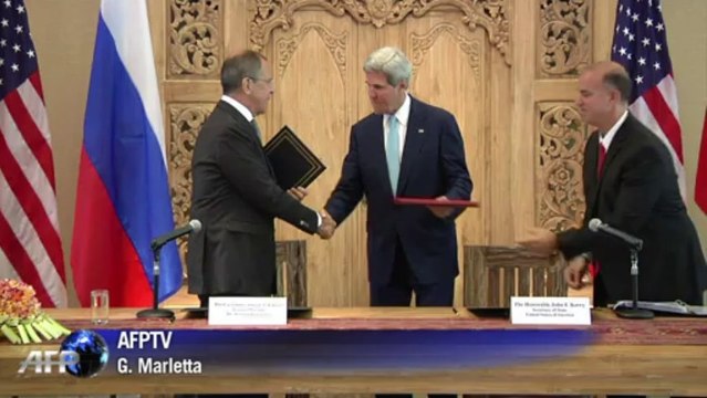 Kerry met la destruction des armes chimiques au crédit de Damas