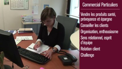 Le métier de Commercial Particuliers