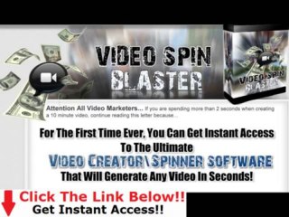 Video Spin Blaster 2 3 + Video Spin Blaster Download