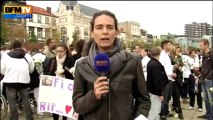 Zapping de 13h de BFMTV - 07/10 – La vie des migrants à Lampedusa, « l’extrémisme du FN» selon Montebourg et les réactions de supporters après OM-PSG