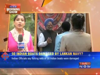 Indian fishermen attacked by Sri Lanka Navy?