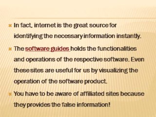 Identify the importance of software reviews!