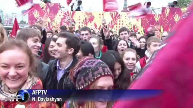 JO-2014: le relais de la flamme olympique débute dans Moscou