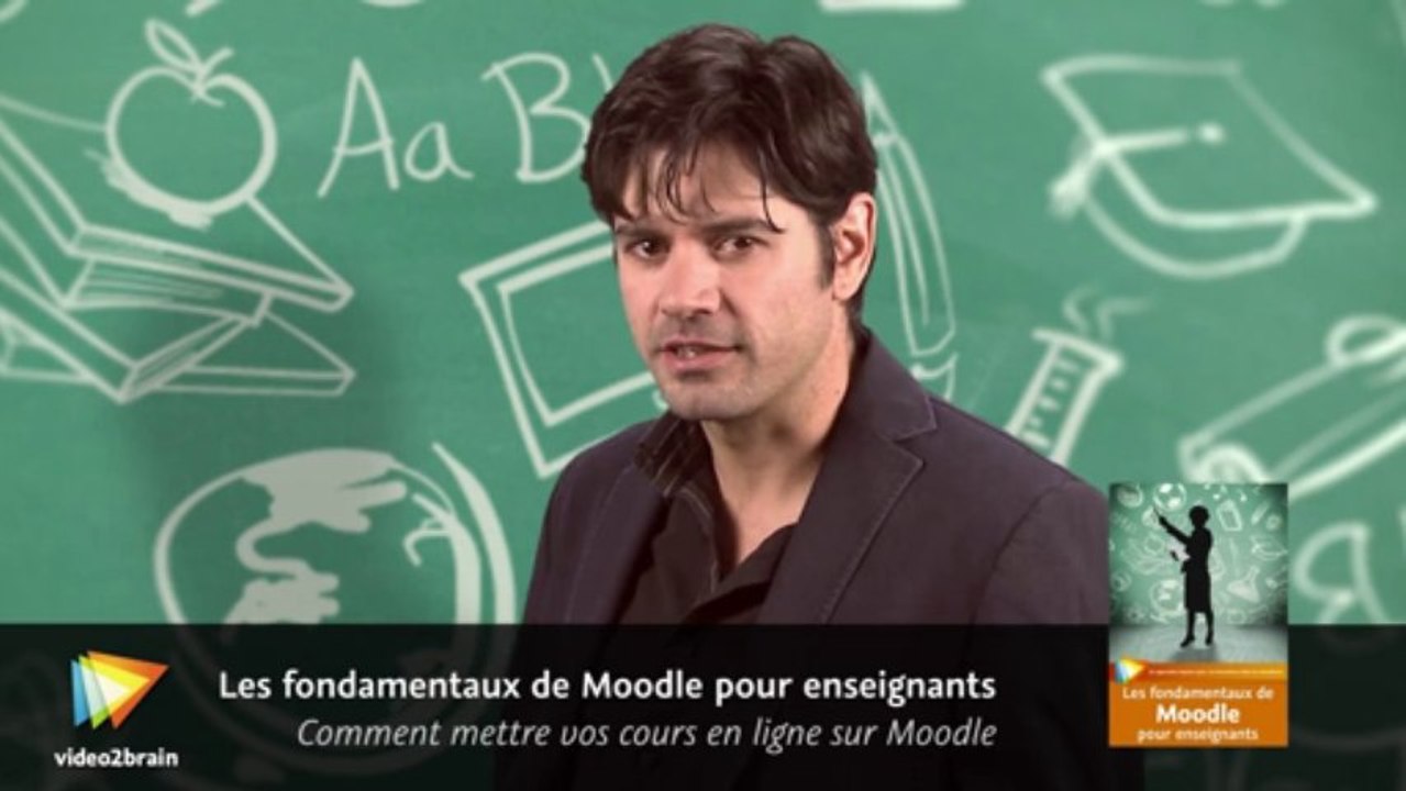 Moodle pour étudiants : trailer | video2brain.com