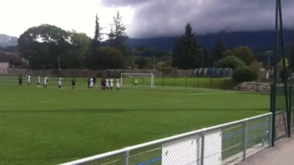 Pénalty de Guillaume contre Yenne