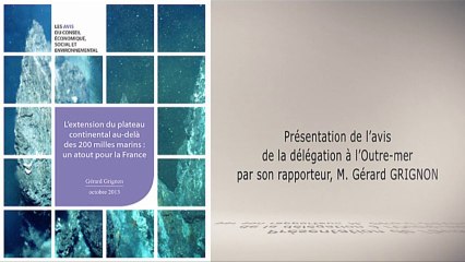 L’extension du plateau continental français - cese