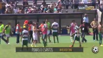 Santos regresó a Pumas a su realidad