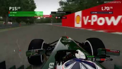 F1 2013 Xbox 360 - Team Mate Battle - Montreal Scenario