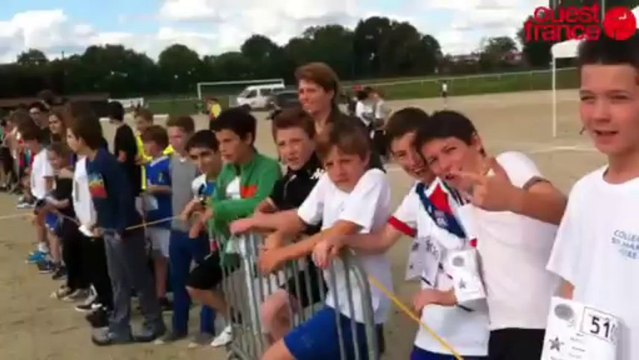 Cross solidaire de Sainte-Marie - 930 enfants dans la course