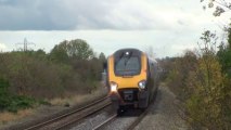 Pigeon Hit By Train and Explodes Spectacularly!! CrossCountry UK Trains