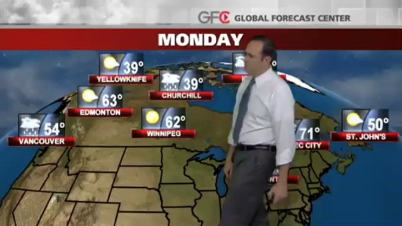 Canada Vacation Forecast - 10/06/2013