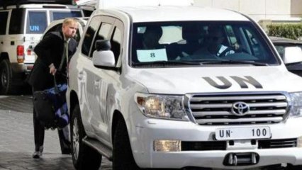 UN experts 'begin destroying Syria stockpile'