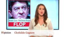Le Top : Nicolas Sarkozy  le Flop : Jean-Luc Mélenchon