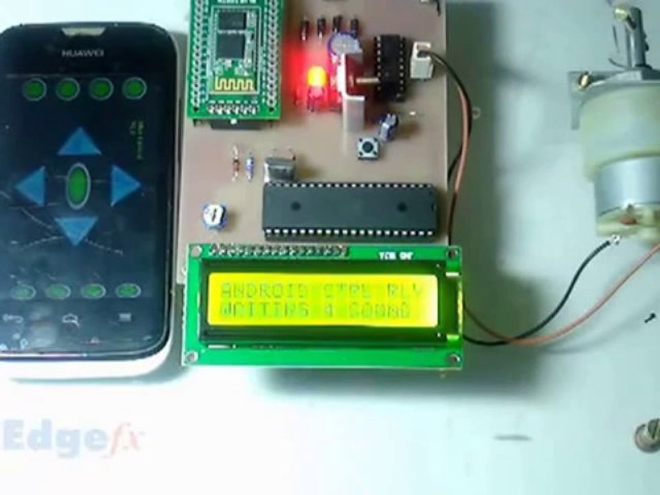 Railway Level Crossing Gate Operation Remotely by Android