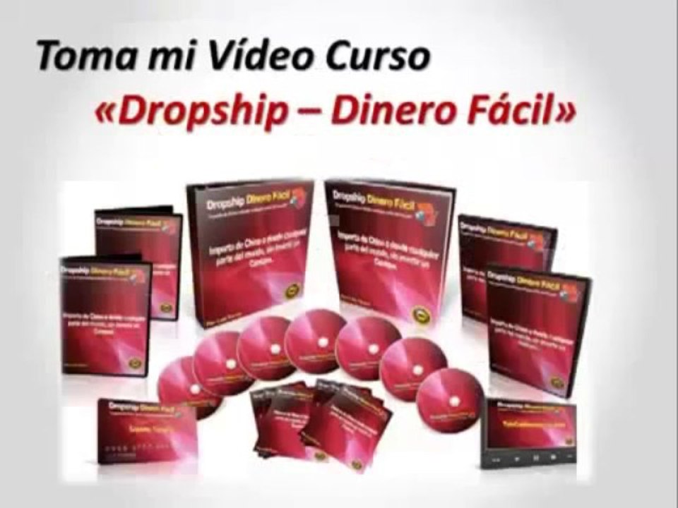 Dropship Dinero Facil   Importar Desde China Y Vender(cursos virtuales online)