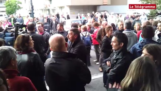 Rennes. Des salariés de Gad réunis pendant le CCE