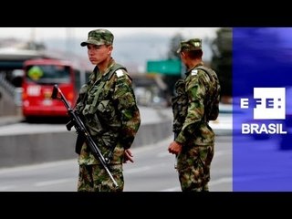 Presidente da Colômbia convoca militares para garantir segurança de Bogotá