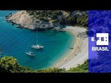 Litoral da Croácia se torna destino de férias para milhares de turistas