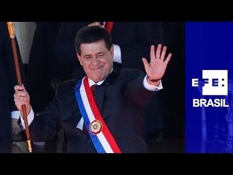 Cartes faz juramento como presidente do Paraguai