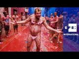 Over 10 000 people visit Buñol in Spain to celebrate La Tomatina