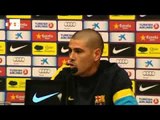 Victor Valdes says he owes his life to Barcelona in farewell