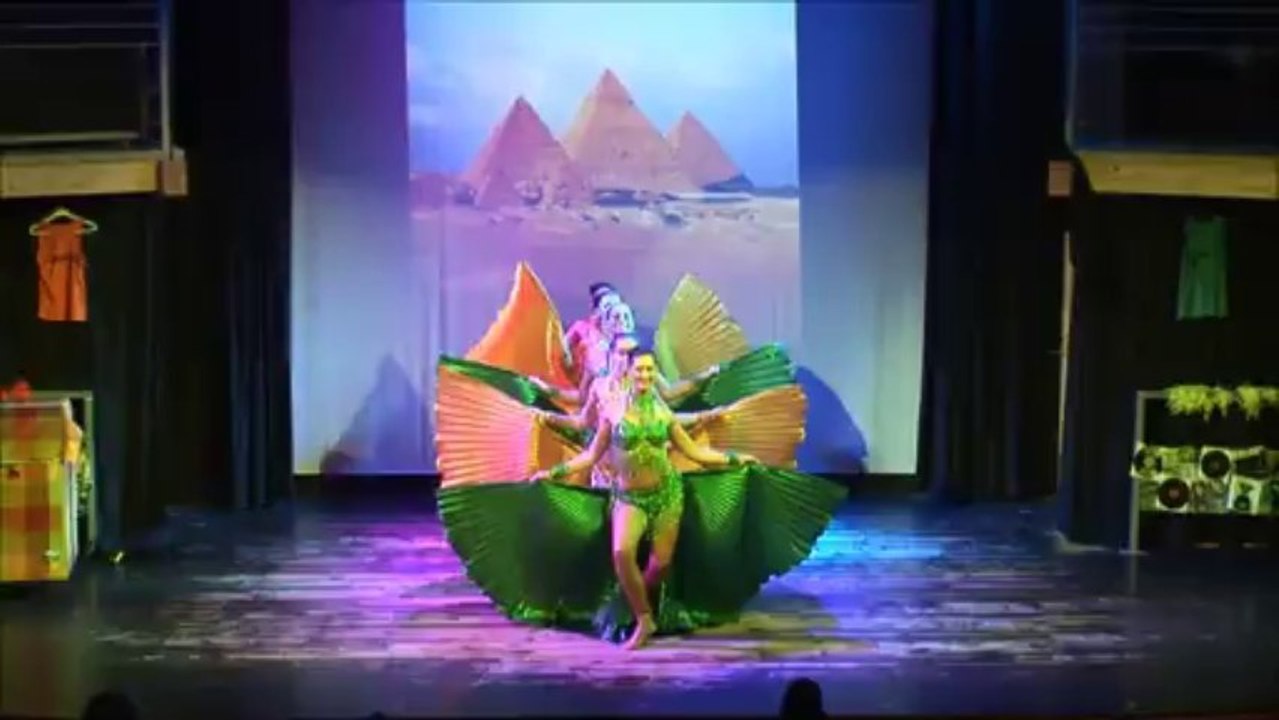 Show Chaud Bar de la Rive - été 2013 - tableau EGYPTE