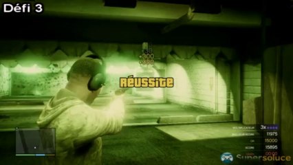 GTA V : Défis du stand de tir : Pistolet