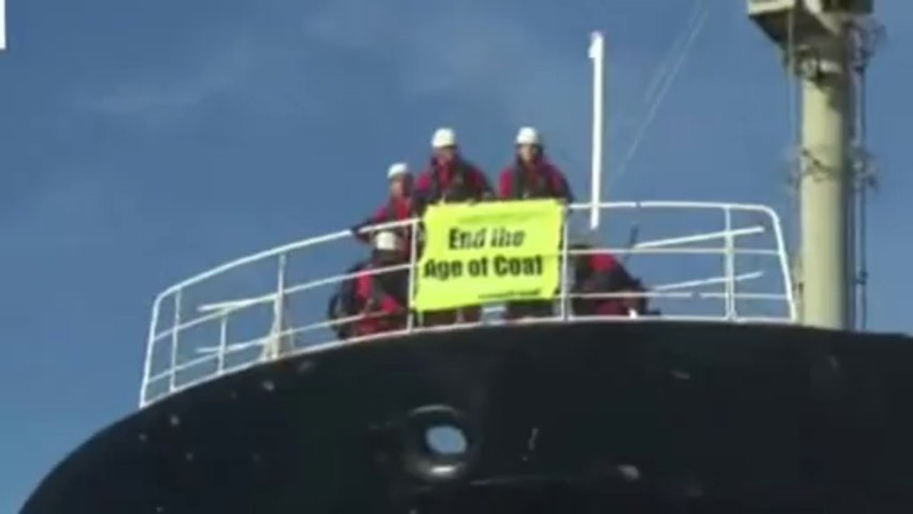 Greenpeace pide el fin de la era del carbón en Australia