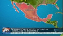 México: accidente durante exhibición de autos deja 10 muertos