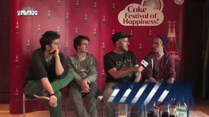 Y-Titty im Interview beim coke festival of happiness