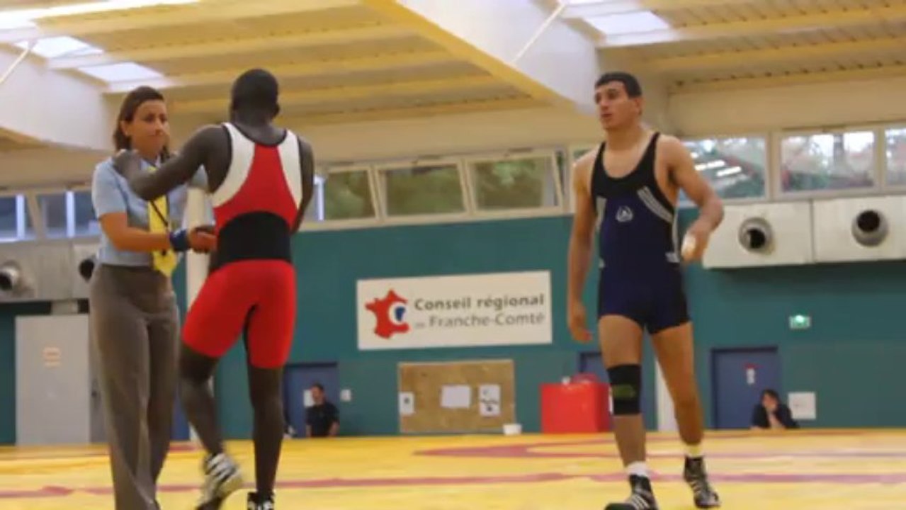 Diatta adama open de besançon le 19 octobre 2013 club de lutte de belleu