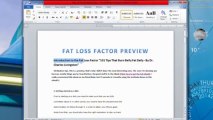 Fat Loss Secret - Top Secret Fat Loss Secret Revealed!