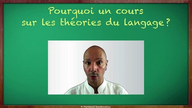 Présentation du cours Théories du langage