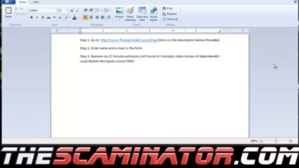 Free Exclusive Video Review of Local Mobile Monopoly