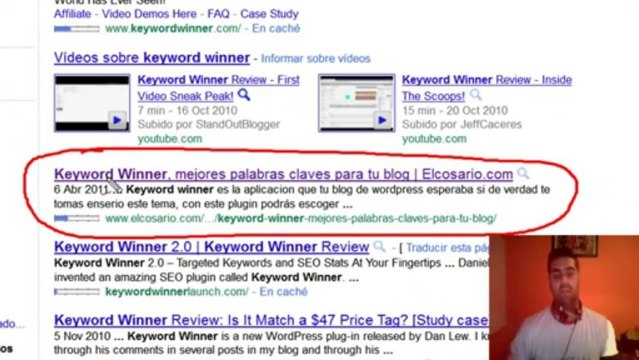 keyword winner plugin SEO para wordpress