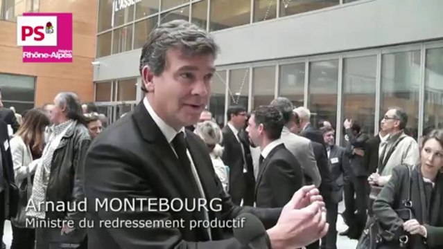 34 plans de la Nouvelle France Industrielle - Arnaud MONTEBOURG, Ministre du redressement productif