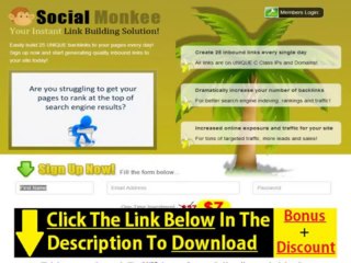Social Monkee Backlinks + Social Monkee Elite