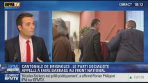 BFM Story : Florian Philippot confirme que le Front national est le premier parti de France – 07/10