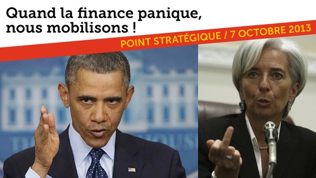 Quand la finance panique, nous mobilisons !