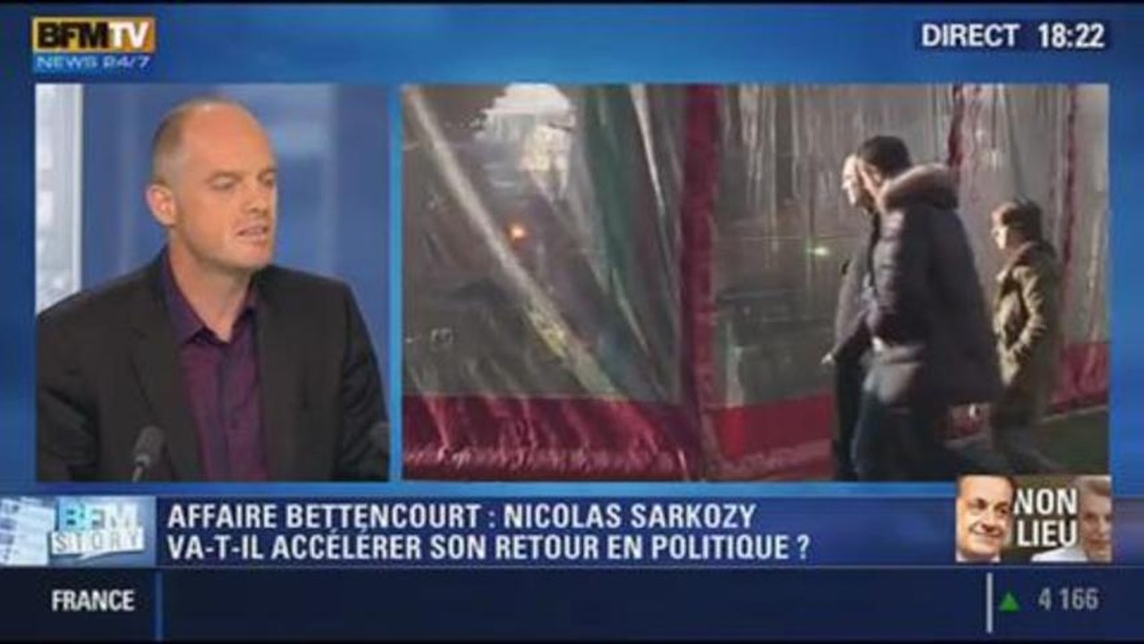 BFM Story : Fabrice Lhomme confirme la fin de l'affaire Bettencourt pour Nicolas Sarkozy – 07/10