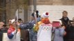 Flame put out on Olympic torch relay Moscow